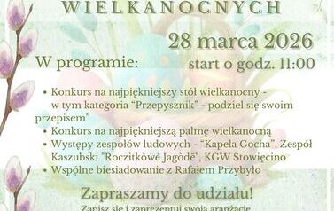 stoły wielkanocne nowy plakat