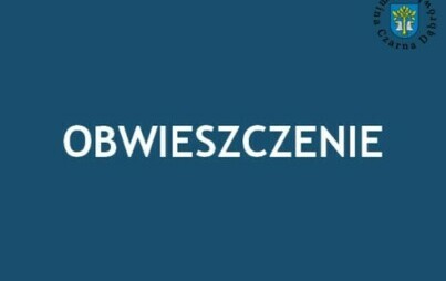 Zdjęcie do Obwieszczenie W&oacute;jta Gminy