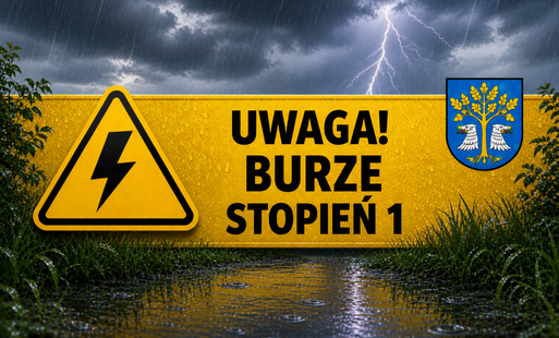 Zdjęcie do Ostrzeżenie! Burze!