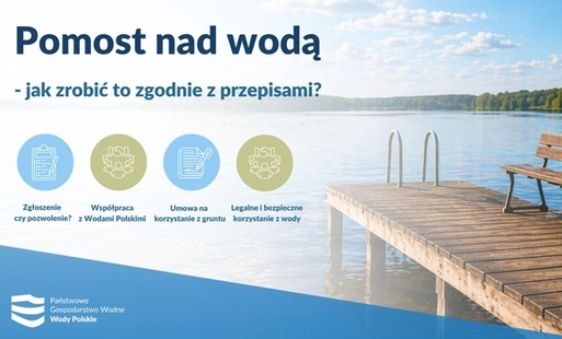 Pomost nad wodą - jak zrobić to zgodnie z przepisami?