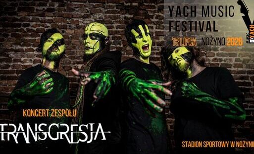 TRANSGRESJA zagra podczas tegorocznego YACH MUSIC FESTIVAL - ŃOŻYNO 2026!