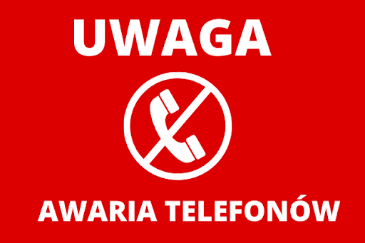 Awaria linii telefonicznej w UG, CUS, ZEA Czarna Dąbrówka
