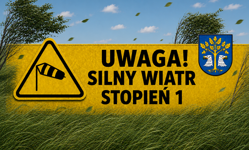 Zdjęcie do Ostrzeżenie! Silny wiatr!