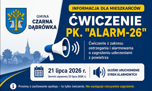 Zdjęcie do Uwaga! Ćwiczenie systemu alarmowania!